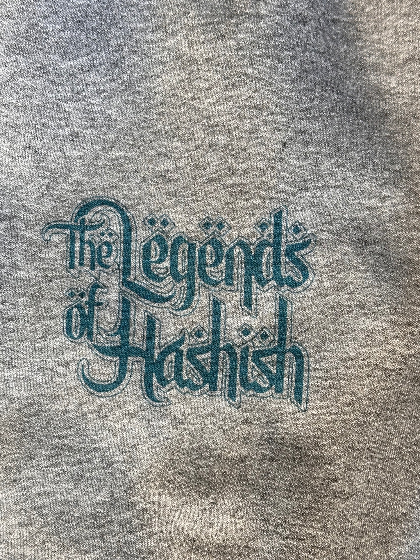 Legends Portland Edition zip down heather grey hoodie